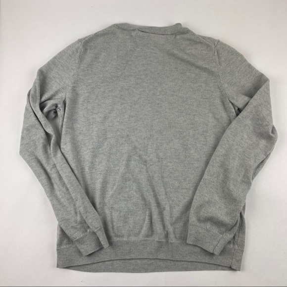 Gap Sweater Girls Large Gray Long Sleeve Lightweight Crew Neck - Picture 8 of 8